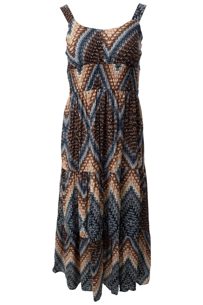 Women's Sleeveless Tiered Maxi Dress