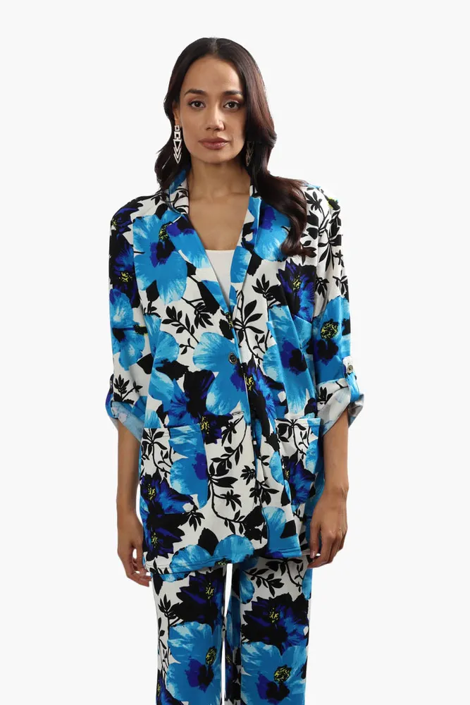 Impress Floral 2 Button Blazer