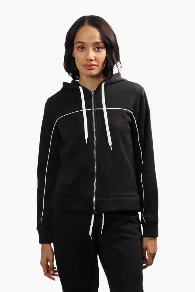 Fairweather Fahrenheit Solid Piping Detail Hoodie