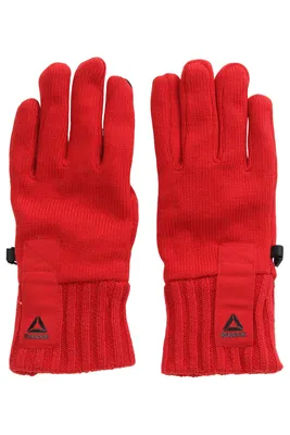 Reebok Solid Winter Gloves - Red