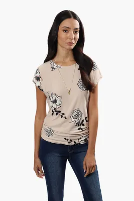 Beechers Brook Floral Side Cinched Shirt