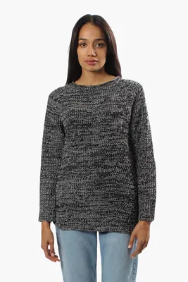 International INC Company Knit Crewneck Pullover Sweater