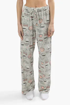 Canada Weather Gear Coffee Print Pajama Pants