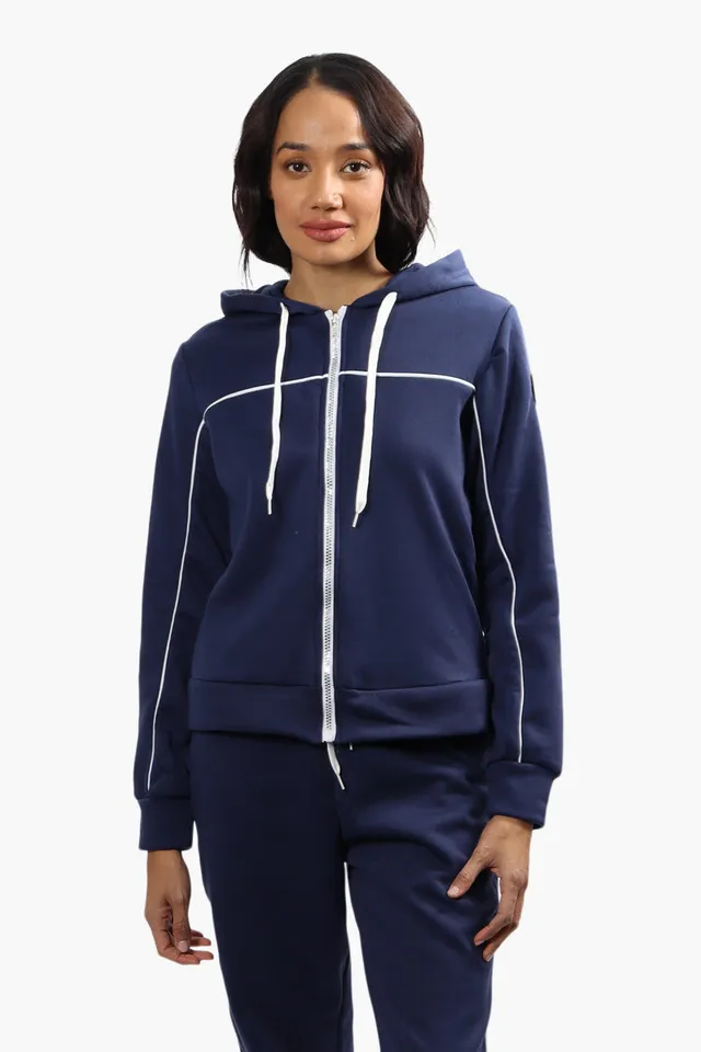 Fairweather Fahrenheit Solid Piping Detail Hoodie