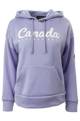 Canada Weather Gear Centre Logo Pullover Hoodie