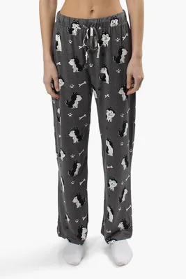 Canada Weather Gear Dog Print Pajama Pants