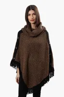 International INC Company Cowl Neck Poncho