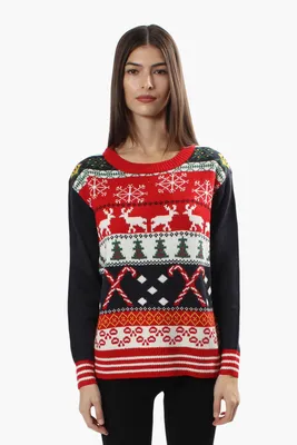 Ugly Christmas Sweater Festive Knit Christmas Sweater