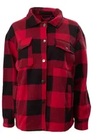 Canada Weather Gear Plaid Printed Shacket