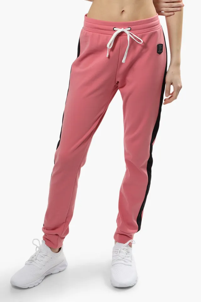 Fairweather Solid Tie Waist Zip Pocket Jogger Sweatpants