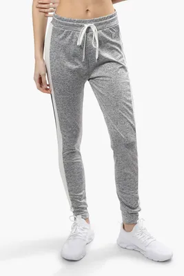 Fahrenheit Tie Waist Side Stripe Joggers