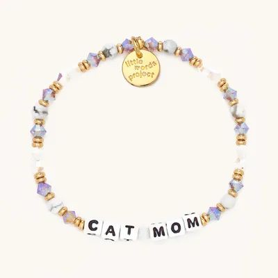 Mom Life Cat Mom Bracelet S/M