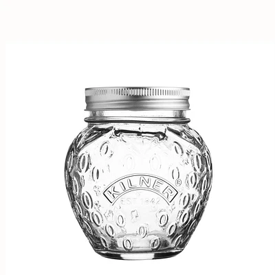 STRAWBERRY Screw-Top Preserve Jar - 400ml