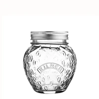 STRAWBERRY Screw-Top Preserve Jar - 400ml