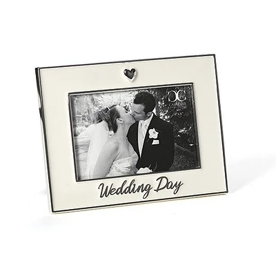 WEDDING DAY HEART FRAME 4X6