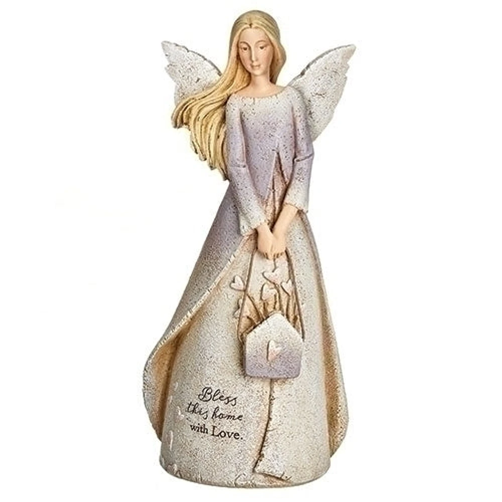 8.5"H BLESS THIS HOME ANGEL HEAVENLY BLESSINGS