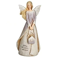 8.5"H BLESS THIS HOME ANGEL HEAVENLY BLESSINGS