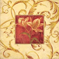 Lily Portrait Greeting Card