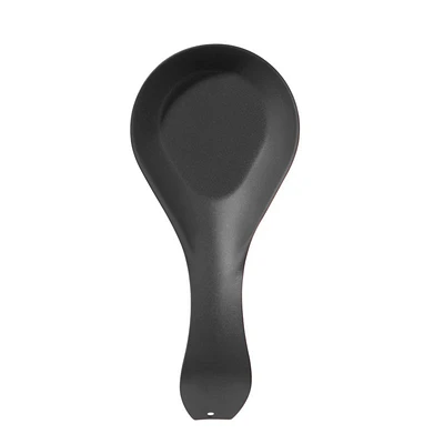 Black Curved Spoon Rest