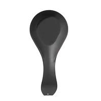 Black Curved Spoon Rest