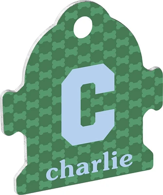Customizable Pet Tag Fire Hydrant