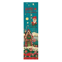 Santa Porch Sign Home for the Holidays