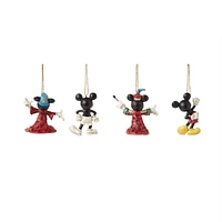Set of 4 Mickey Ornaments