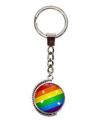 Rotating PRIDE Keychain
