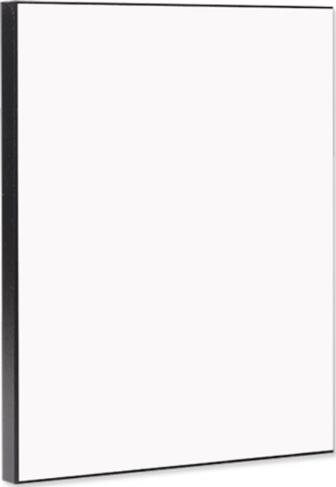 Customizable Plaque - Black Flat Edge 8x10