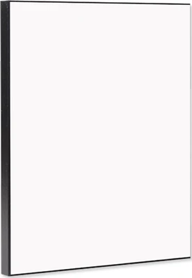 Customizable Plaque - Black Flat Edge 8x10