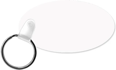 Customizable Key Chain - Oval, Glossy