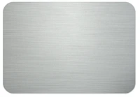 Customizable Name Badge - Rectangle, Aluminum