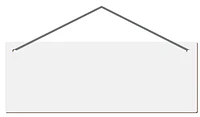 Customizable Hardboard Signage - Large Rectangle