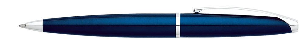 Cross ATX Translucent Blue Lacquer Ballpoint Pen
