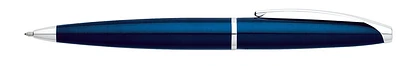 Cross ATX Translucent Blue Lacquer Ballpoint Pen