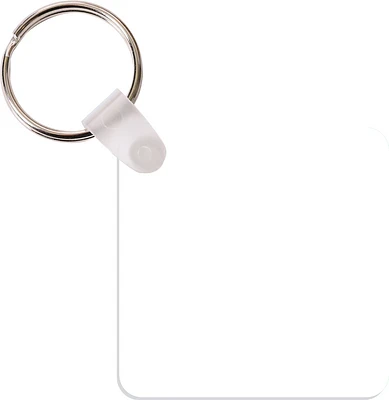 Customizable Key Chain - Square, FRP
