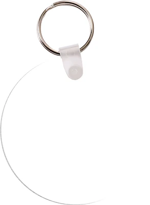 Customizable Key Chain - Circle, FRP