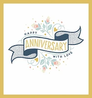 Happy Anniversary with Love Card