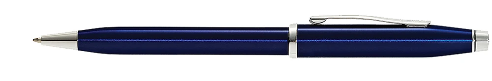 Cross Century II Translucent Blue Lacquer Ballpoint Pen