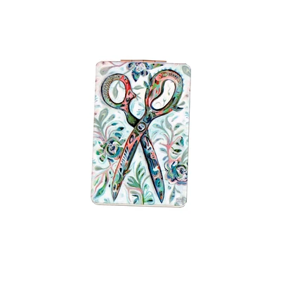 Scissors Compact Mirror