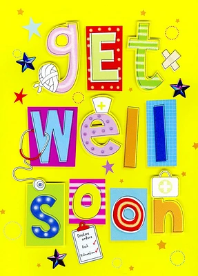 Get Well Soon Gigantic Card