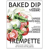 Caprese Tomato Basil Baked Dip