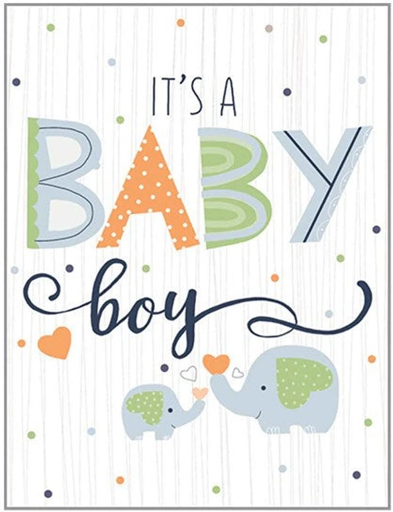 "It's a Baby Boy" Card