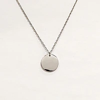 Stainless Steel Circle Necklace