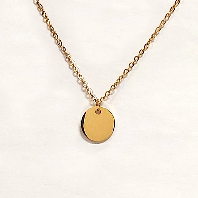 Stainless Steel Gold Necklace
