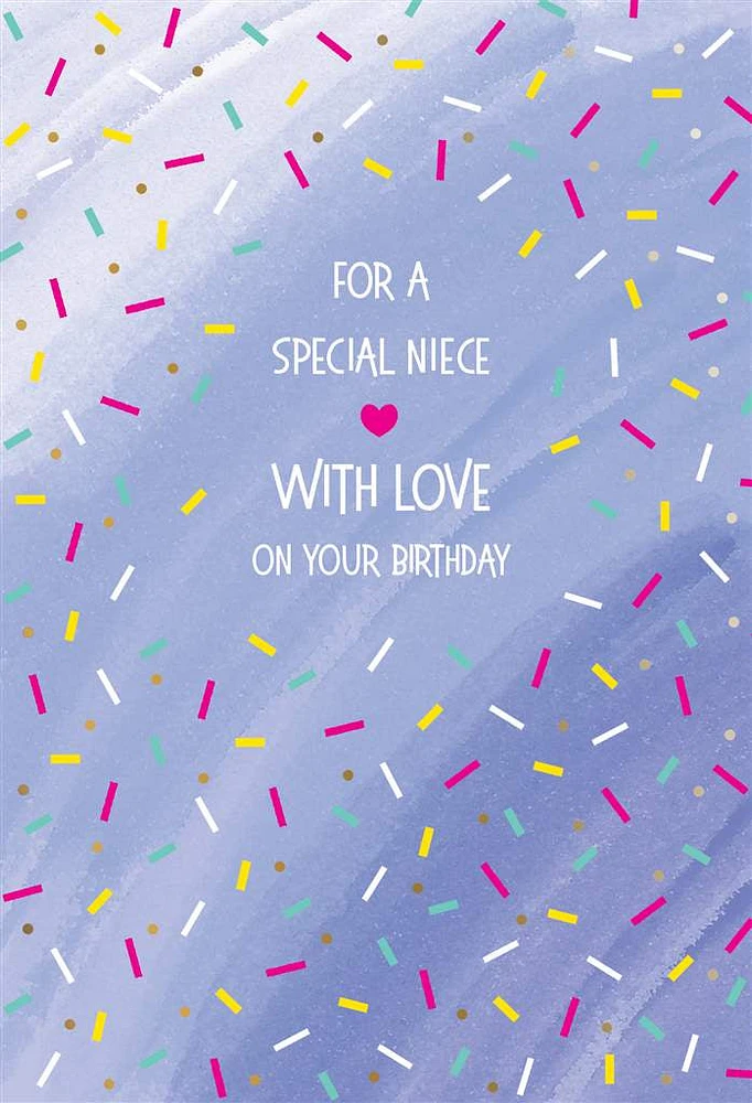 For a Special Niece - Birthday Card