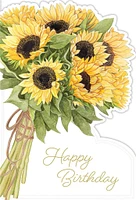Sunflower Birthday Card