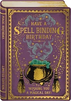 Story Book Spells Birthday Card