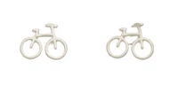Earring Studs Bicycle