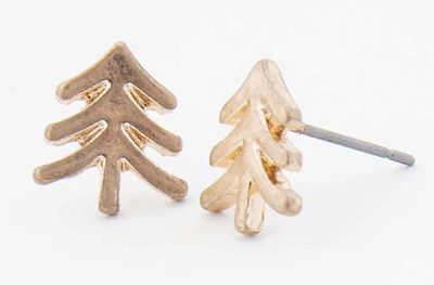 Tree Stud Earrings